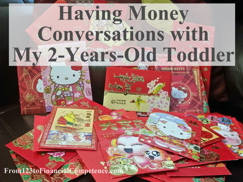 money conversation with my toddler